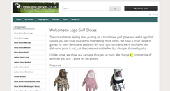 Desktop Screenshot of logo-golf-gloves.co.uk