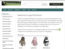 Tablet Screenshot of logo-golf-gloves.co.uk